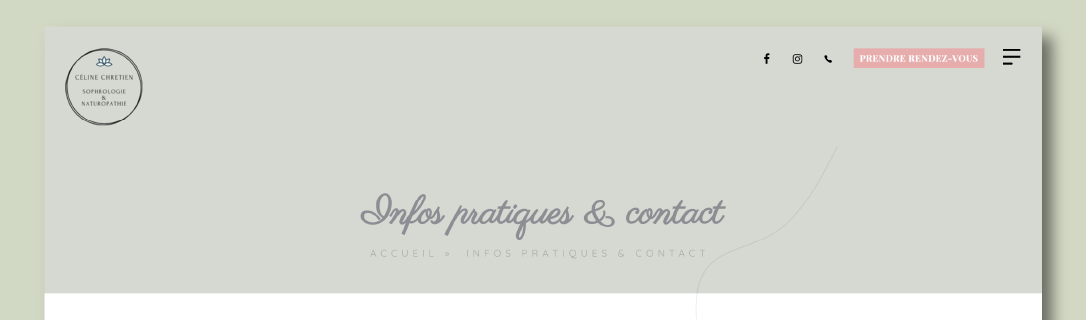 Création d'un site internet pour praticienne en naturopathie